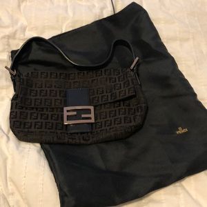 Authentic Fendi baguette with dustbag!